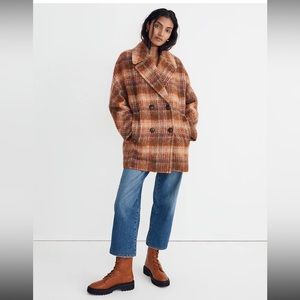 Madewell Carville Oversized Peacoat
